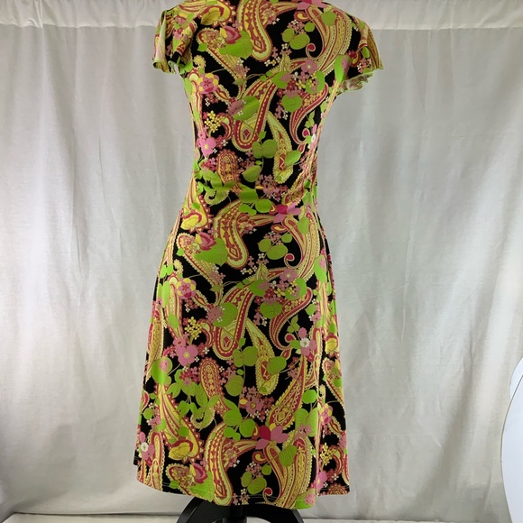 BCBG Paris Paisley Dress - Picture 2 of 4